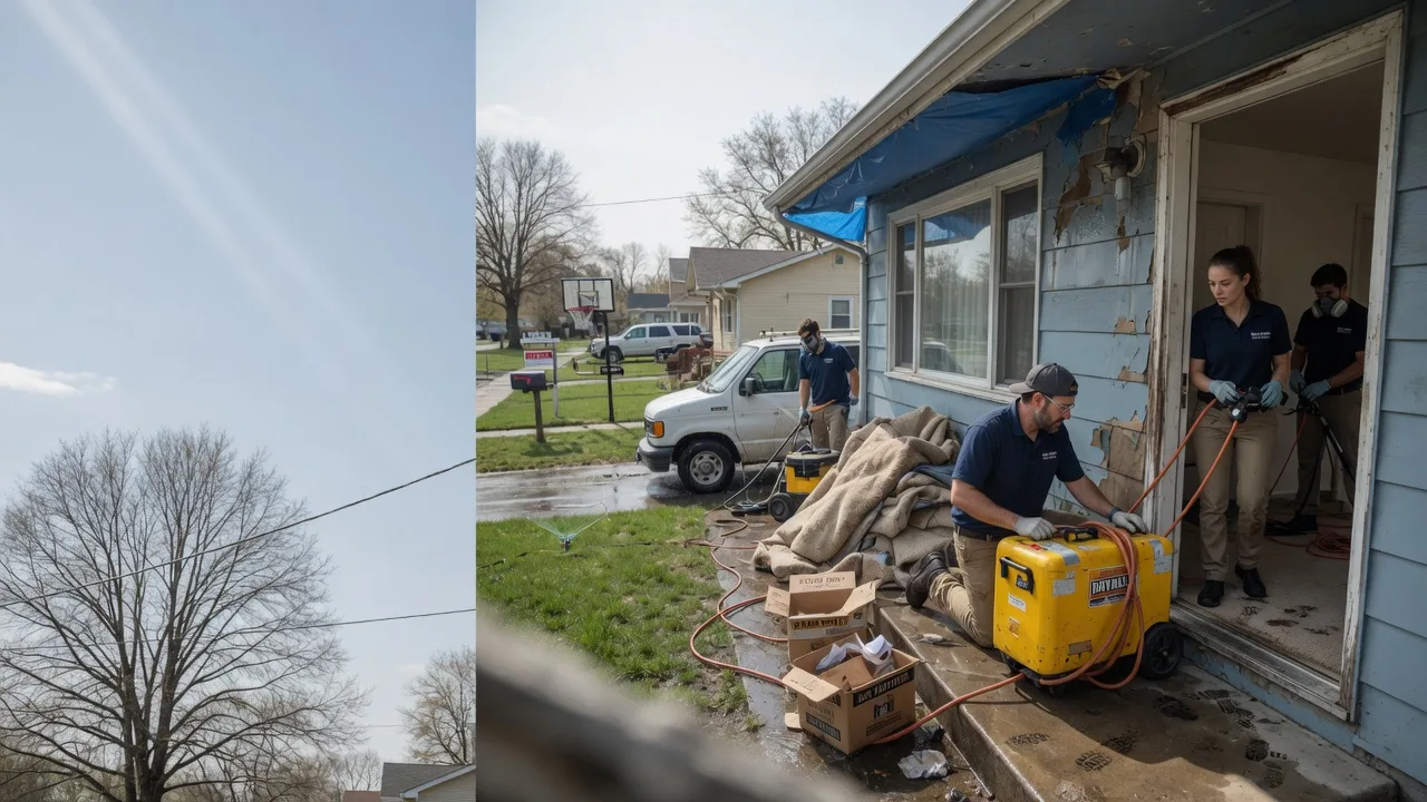Basement Flood Cleanup in Des Arc, AR near me